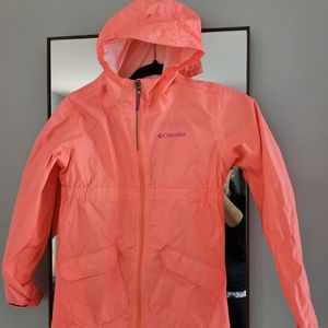 Columbia girls rain jacket